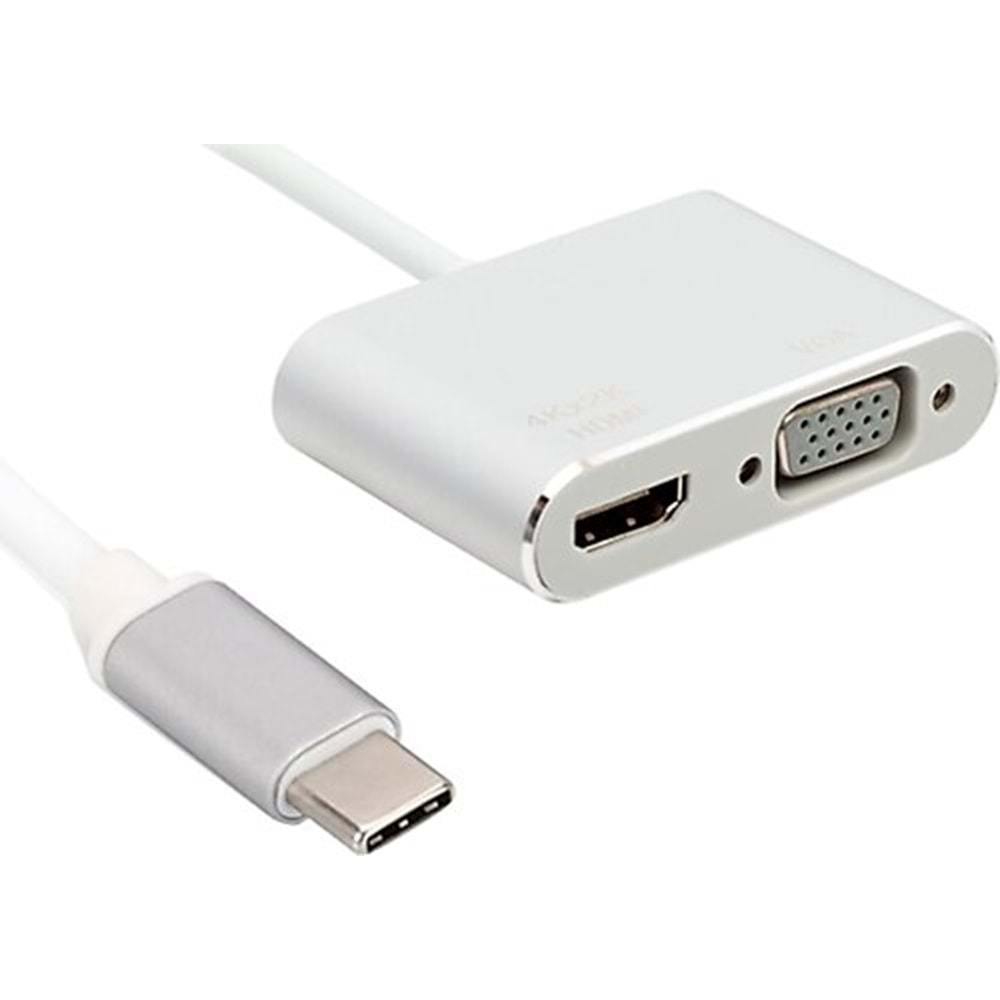 ÇEVİRİCİ ADAPTOR TYPEC TO HDMI POWERMASTER