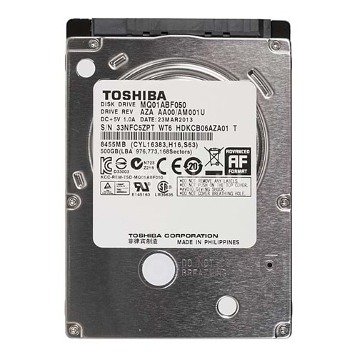 HDD LAPTOP 500GB TOSHIBA 2,5