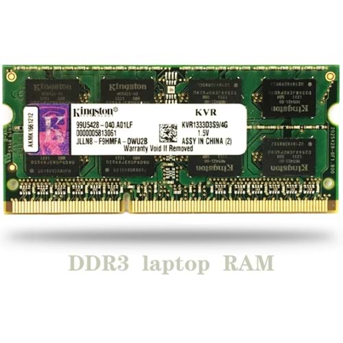 RAM KİNGSTON LAPTOP 8GB DDR3 1333