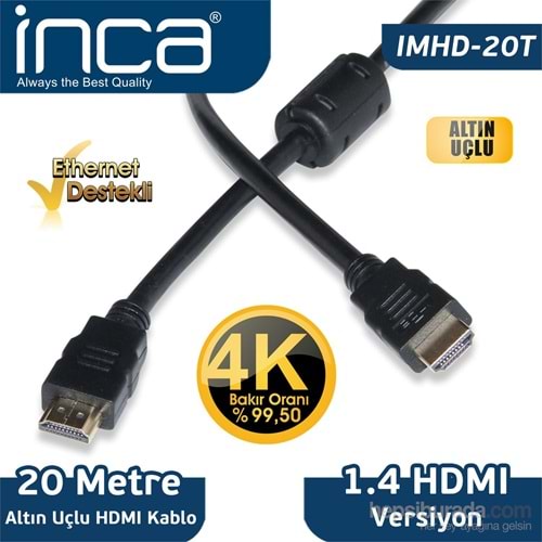 KABLO HDMI 20M INCA IMHD-20T