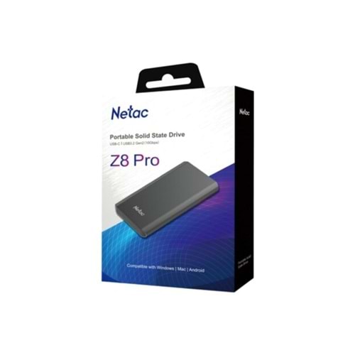 HDD EXTERNAL SSD NETAC Z8 500GB